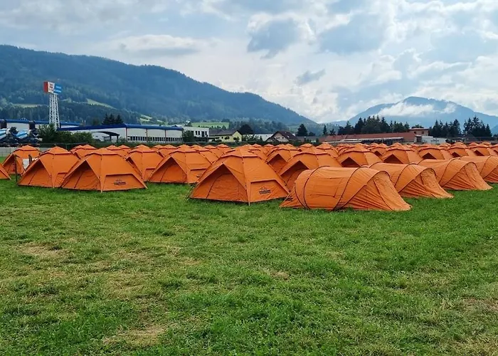 F1 Oostenrijk Luxuszelt Scheifling